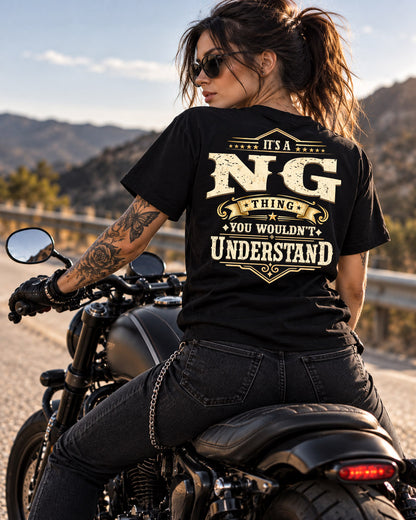 NG HH-F003–Personalized Name Quote Apparel “It’s an NAME Thing You Wouldn’t Understand”