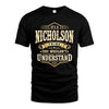 NICHOLSON HH-F009–Personalized Name Quote Apparel “It’s an NAME Thing You Wouldn’t Understand”