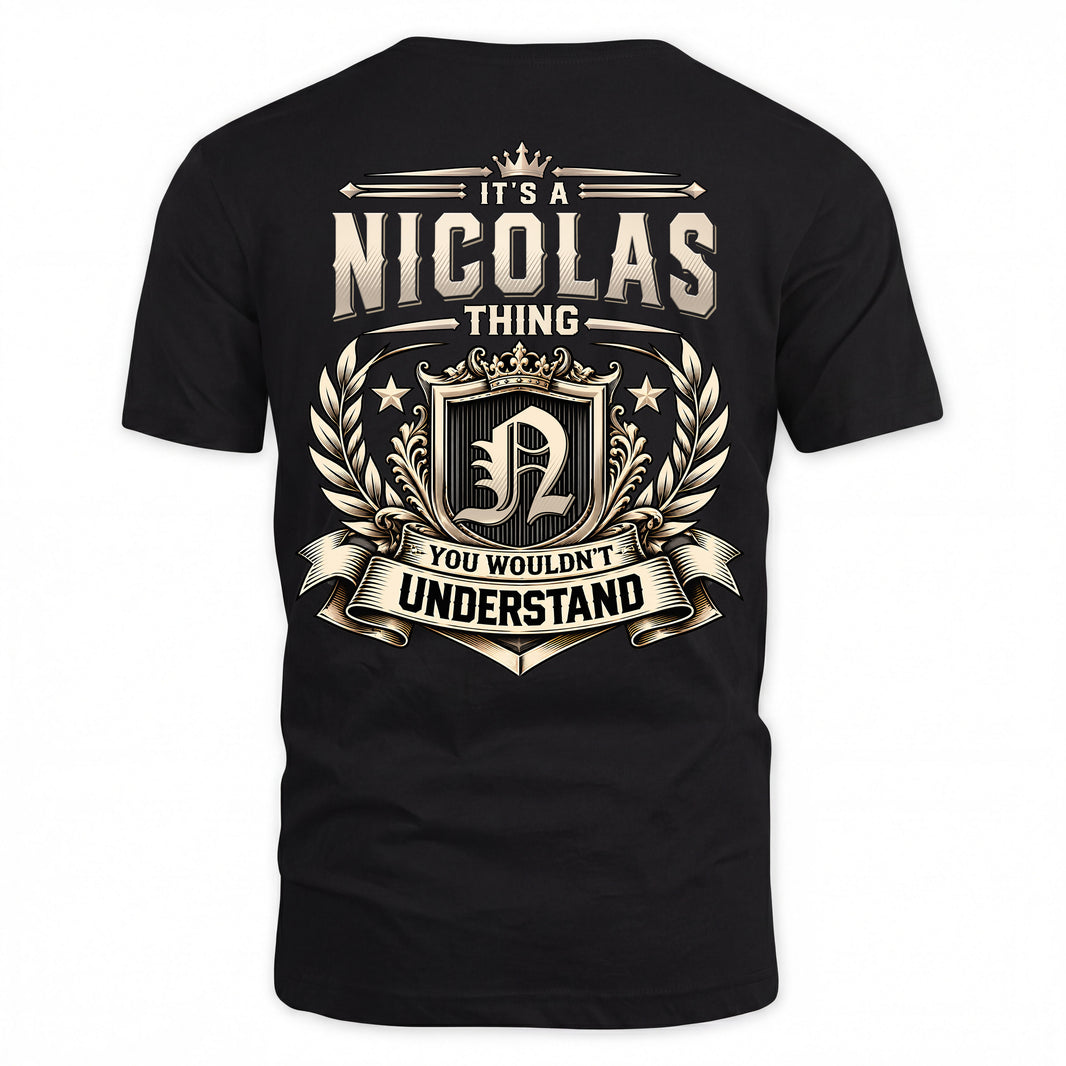 NICOLAS HH-F006 Thing Personalized Name T Shirt – You Wouldn’t Understand