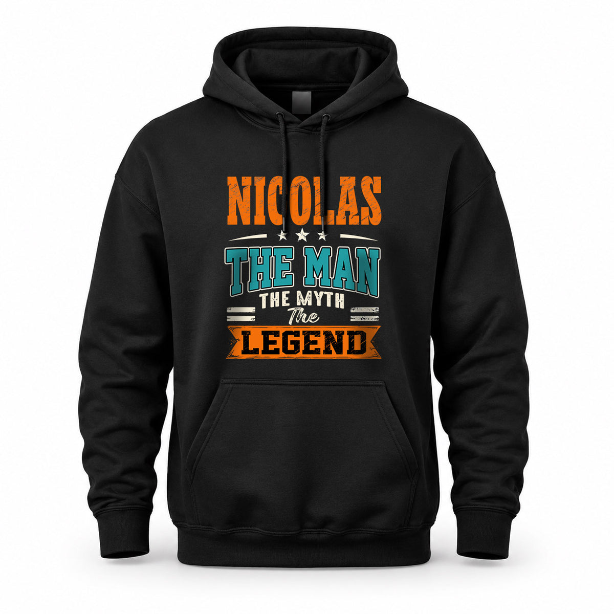 NICOLAS HH F007 The Man The Myth The Legend Personalized Shirt – Gift for Men