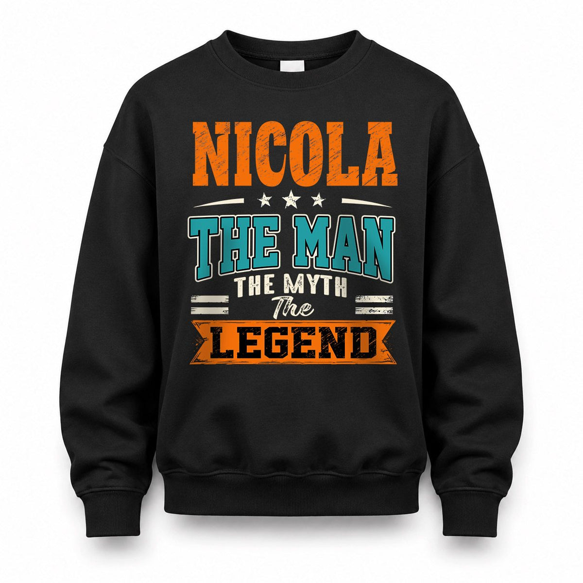 NICOLA HH F007 The Man The Myth The Legend Personalized Shirt – Gift for Men