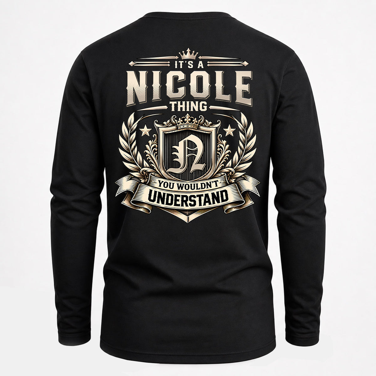 NICOLE HH-F006 Thing Personalized Name T Shirt – You Wouldn’t Understand