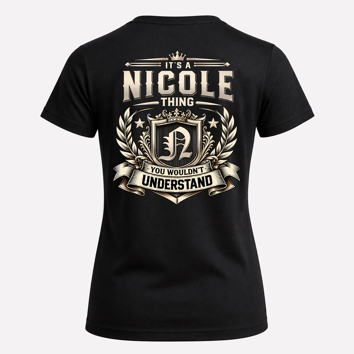 NICOLE HH-F006 Thing Personalized Name T Shirt – You Wouldn’t Understand