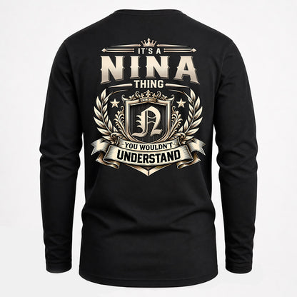 NINA HH-F006 Thing Personalized Name T Shirt – You Wouldn’t Understand