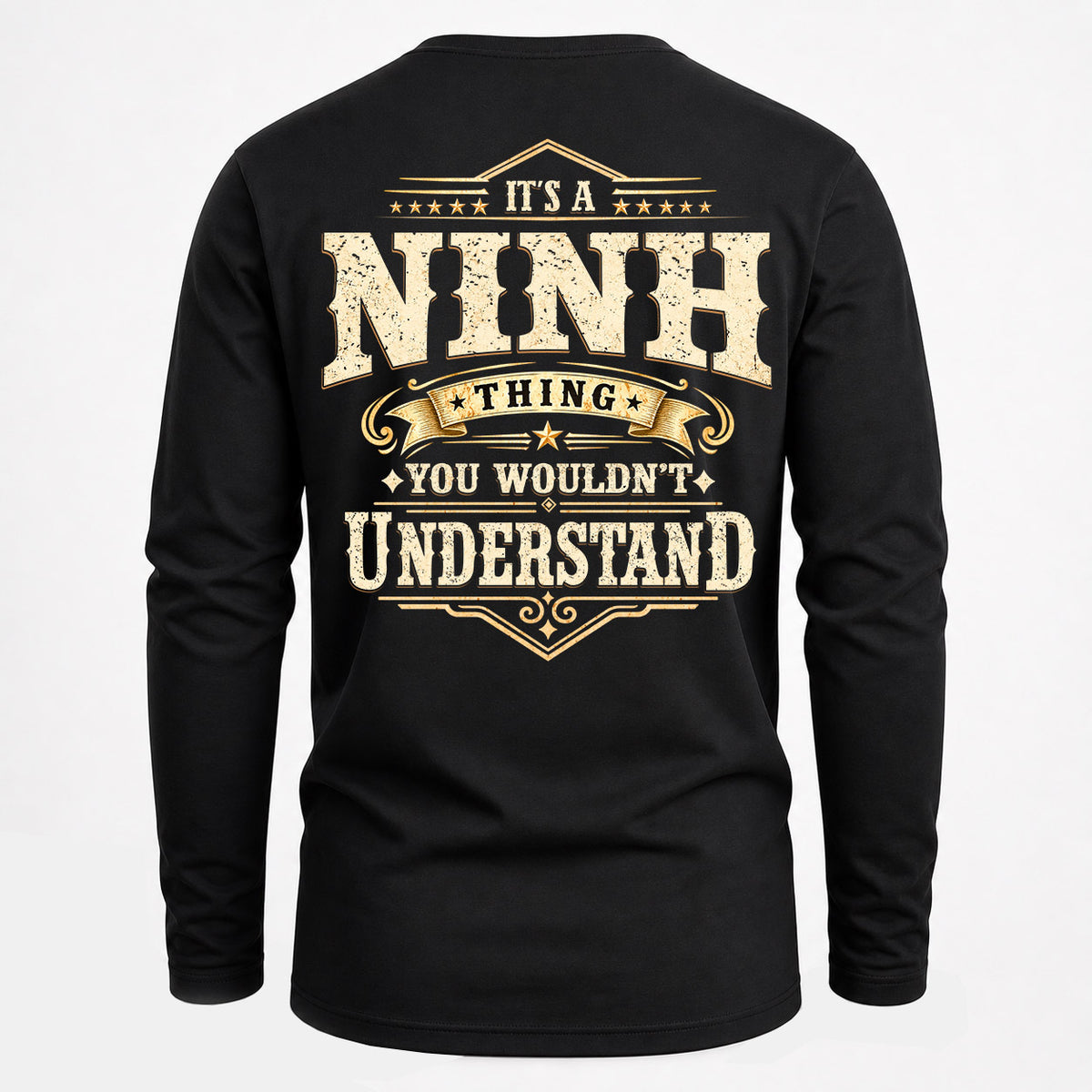NINH HH-F003–Personalized Name Quote Apparel “It’s an NAME Thing You Wouldn’t Understand”
