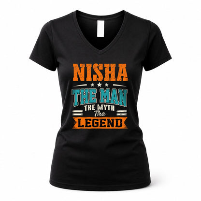 NISHA HH F007 The Man The Myth The Legend Personalized Shirt – Gift for Men