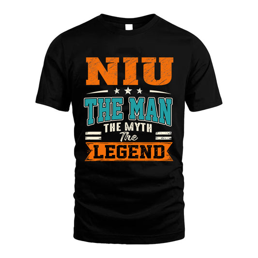 NIU HH F007 The Man The Myth The Legend Personalized Shirt – Gift for Men