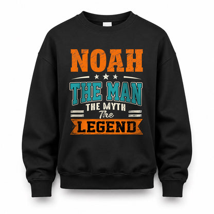 NOAH HH F007 The Man The Myth The Legend Personalized Shirt – Gift for Men