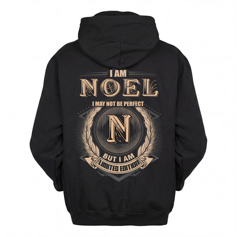 NOEL 2K-101–Personalized Name Quote Apparel “I Am NAME May Not Be Perfect But I Am Limited Edition”