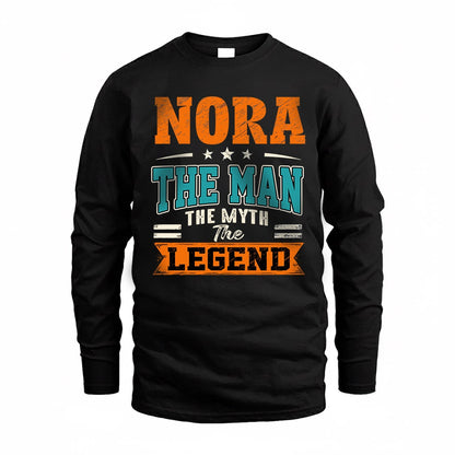 NORA HH F007 The Man The Myth The Legend Personalized Shirt – Gift for Men