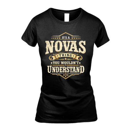 NOVAS HH-F009–Personalized Name Quote Apparel “It’s an NAME Thing You Wouldn’t Understand”