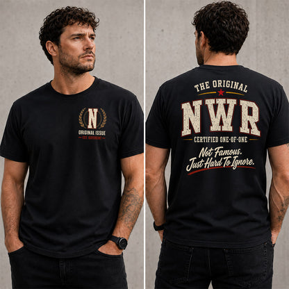 NWR W65-F6-168 – Personalized Original Issue Apparel “The Original NAME Certified One-of-One"