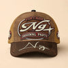 NG TC02 HH79  Personalized Name Baseball Cap, Vintage Retro Hat, Custom Gift for Him & Her