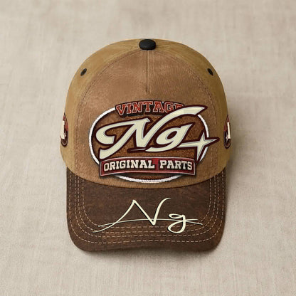 NG TC02 HH79  Personalized Name Baseball Cap, Vintage Retro Hat, Custom Gift for Him & Her
