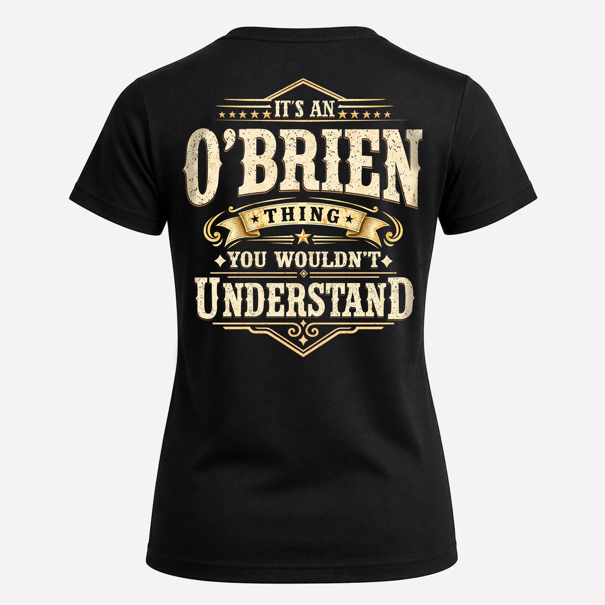 O-BRIEN HH-F003–Personalized Name Quote Apparel “It’s an NAME Thing You Wouldn’t Understand”