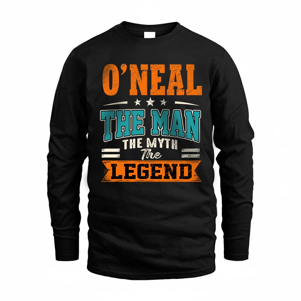 O-NEAL HH F007 The Man The Myth The Legend Personalized Shirt – Gift for Men