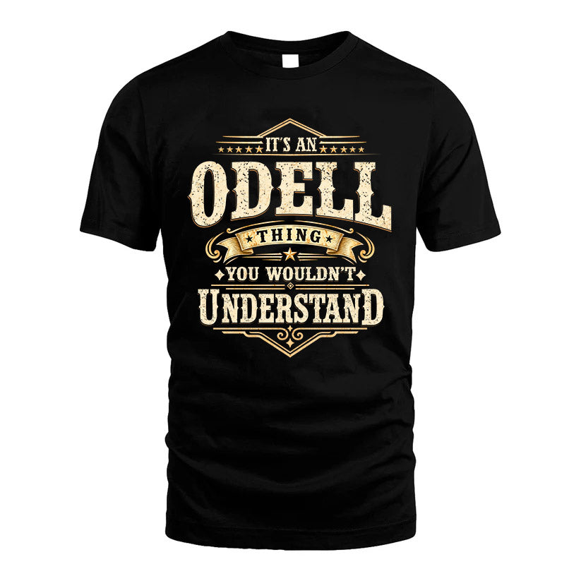 ODELL HH-F009–Personalized Name Quote Apparel “It’s an NAME Thing You Wouldn’t Understand”