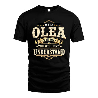 OLEA HH-F009–Personalized Name Quote Apparel “It’s an NAME Thing You Wouldn’t Understand”
