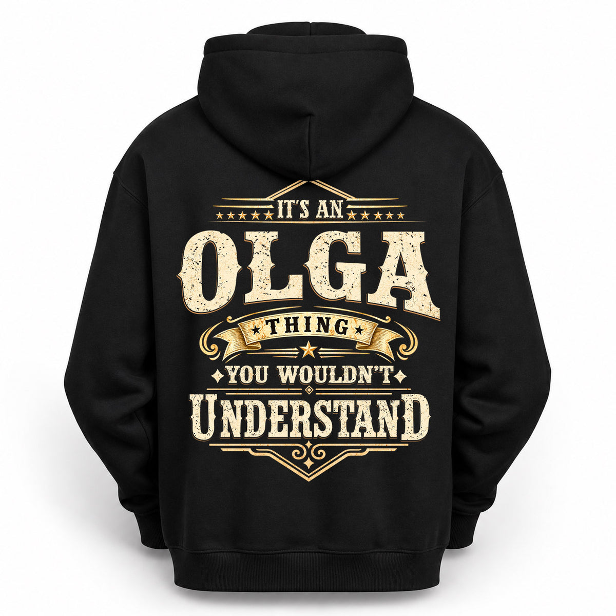 OLGA HH-F003–Personalized Name Quote Apparel “It’s an NAME Thing You Wouldn’t Understand”