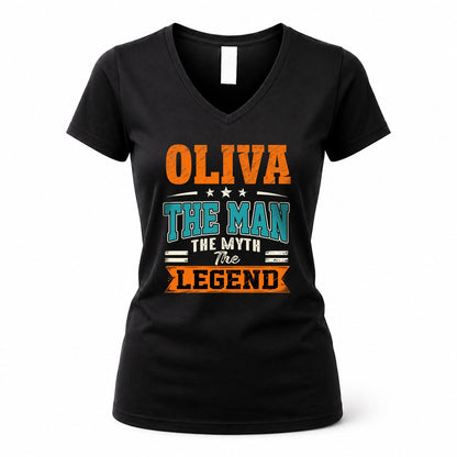 OLIVA HH F007 The Man The Myth The Legend Personalized Shirt – Gift for Men