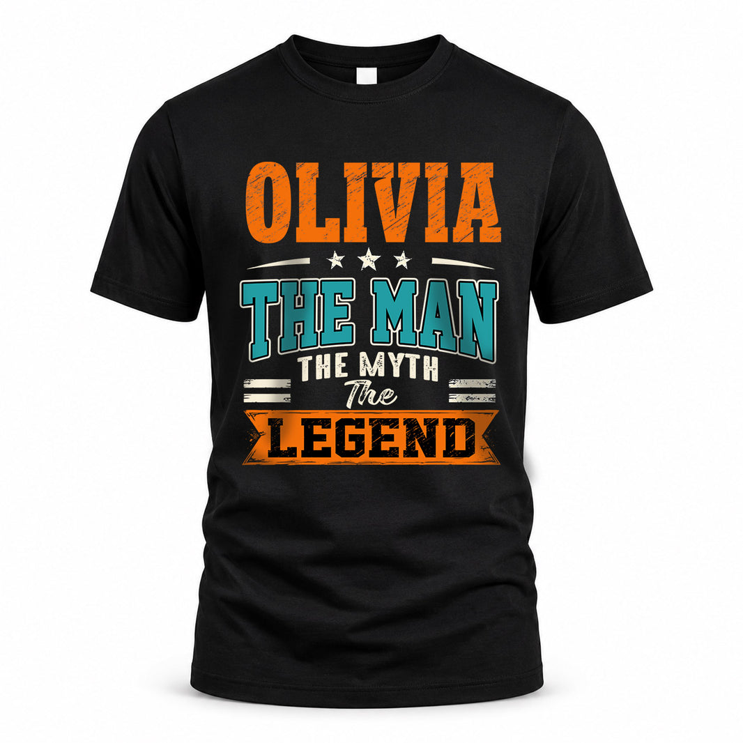 OLIVIA HH F007 The Man The Myth The Legend Personalized Shirt – Gift for Men
