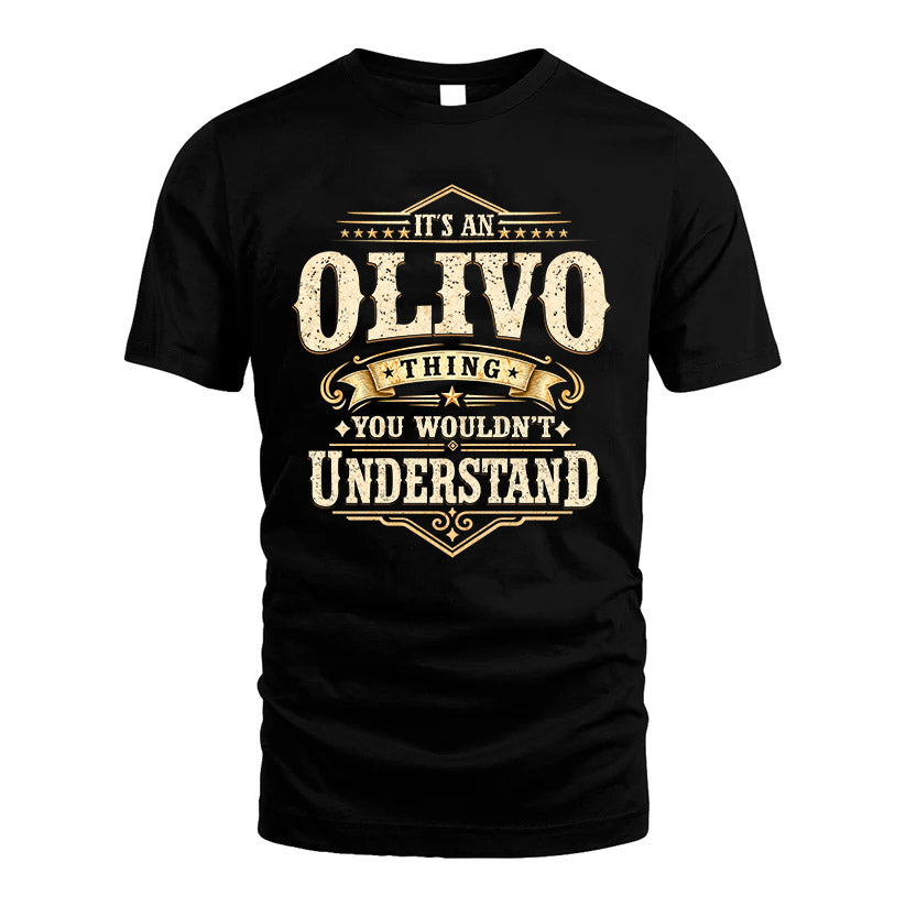 OLIVO HH-F009–Personalized Name Quote Apparel “It’s an NAME Thing You Wouldn’t Understand”