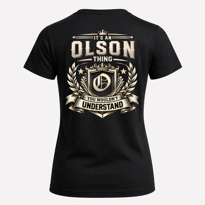 OLSON HH-F006 Thing Personalized Name T Shirt – You Wouldn’t Understand