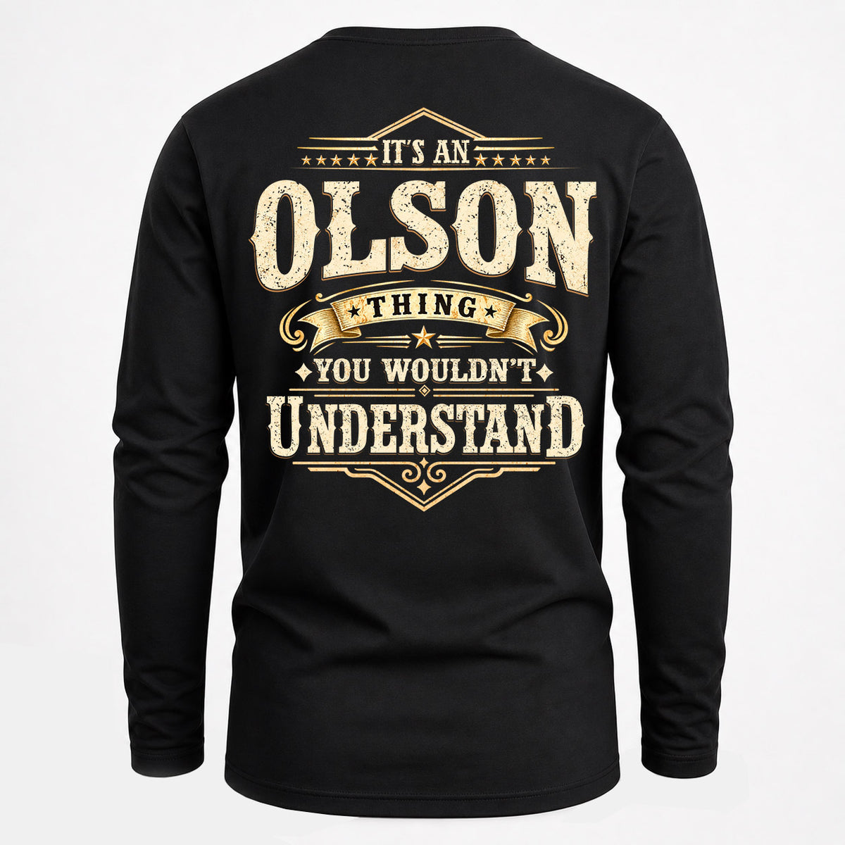 OLSON HH-F003–Personalized Name Quote Apparel “It’s an NAME Thing You Wouldn’t Understand”