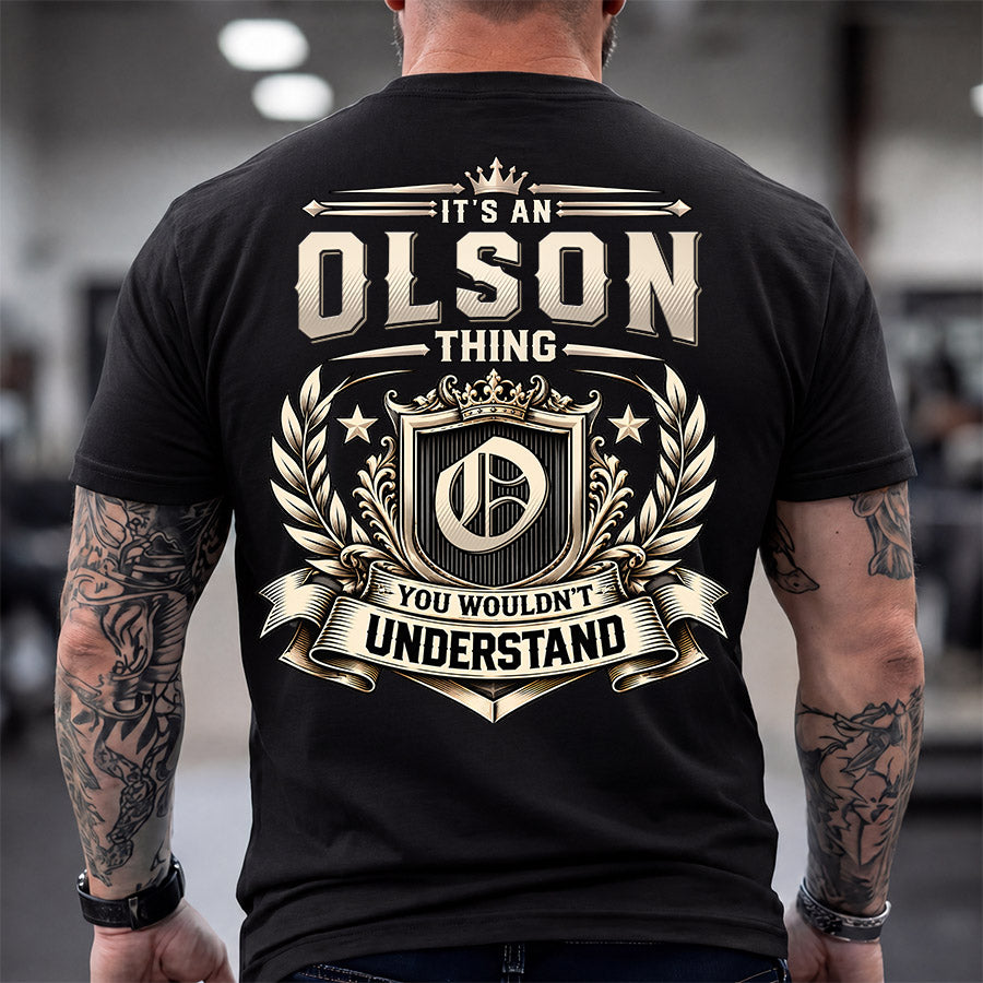 OLSON HH-F006 Thing Personalized Name T Shirt – You Wouldn’t Understand