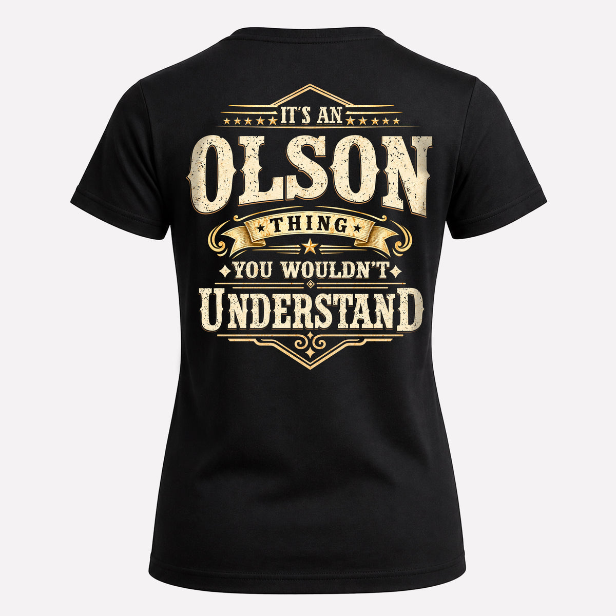 OLSON HH-F003–Personalized Name Quote Apparel “It’s an NAME Thing You Wouldn’t Understand”