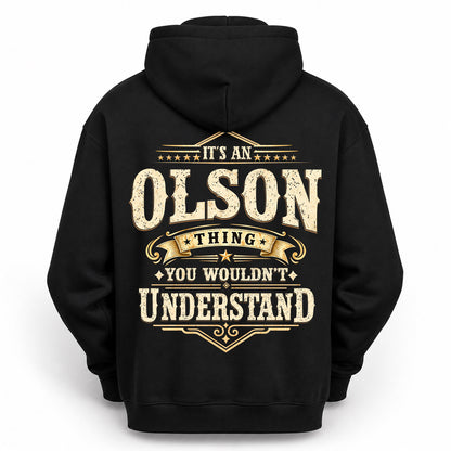 OLSON HH-F003–Personalized Name Quote Apparel “It’s an NAME Thing You Wouldn’t Understand”