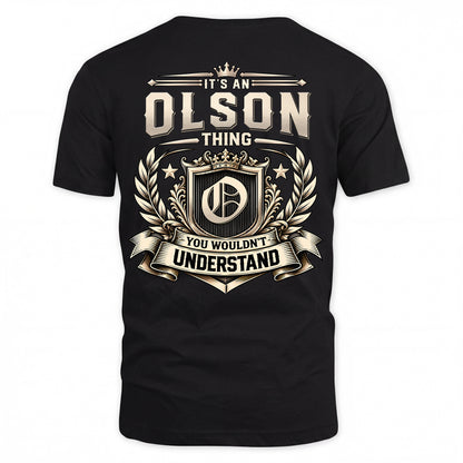 OLSON HH-F006 Thing Personalized Name T Shirt – You Wouldn’t Understand