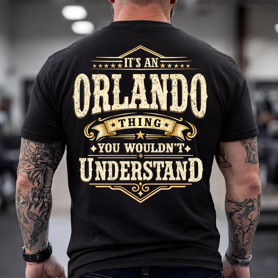 ORLANDO HH-F003–Personalized Name Quote Apparel “It’s an NAME Thing You Wouldn’t Understand”