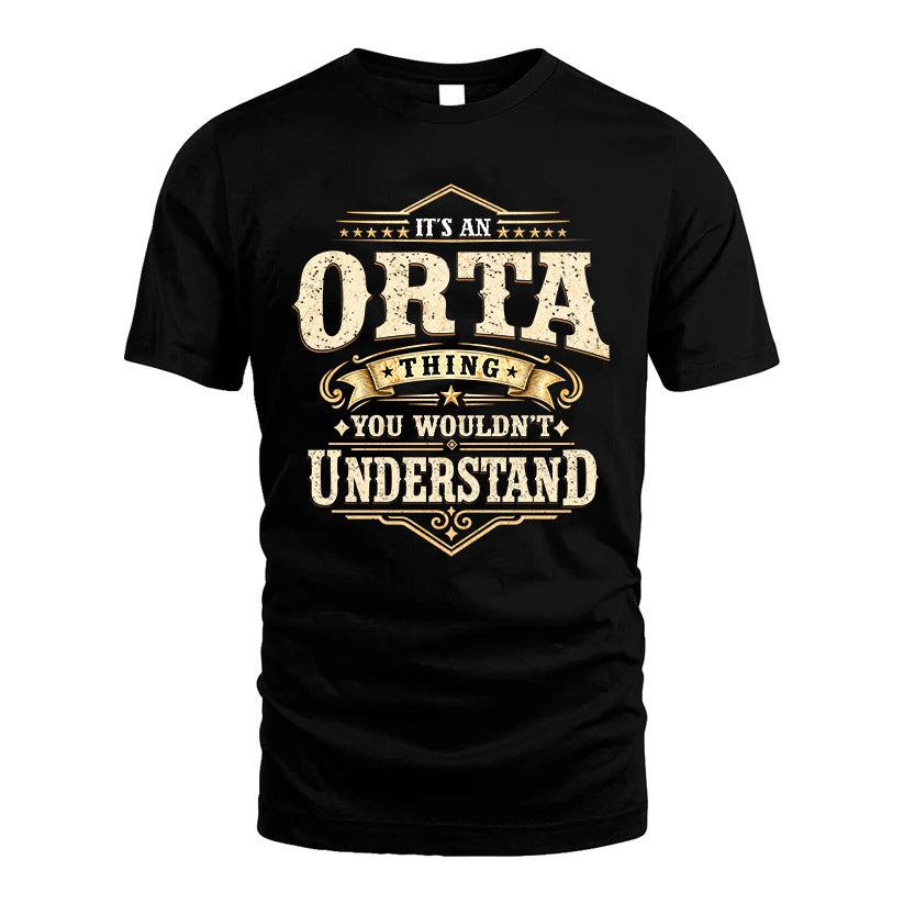 ORTA HH-F009–Personalized Name Quote Apparel “It’s an NAME Thing You Wouldn’t Understand”