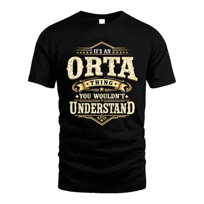 ORTA HH-F009–Personalized Name Quote Apparel “It’s an NAME Thing You Wouldn’t Understand”