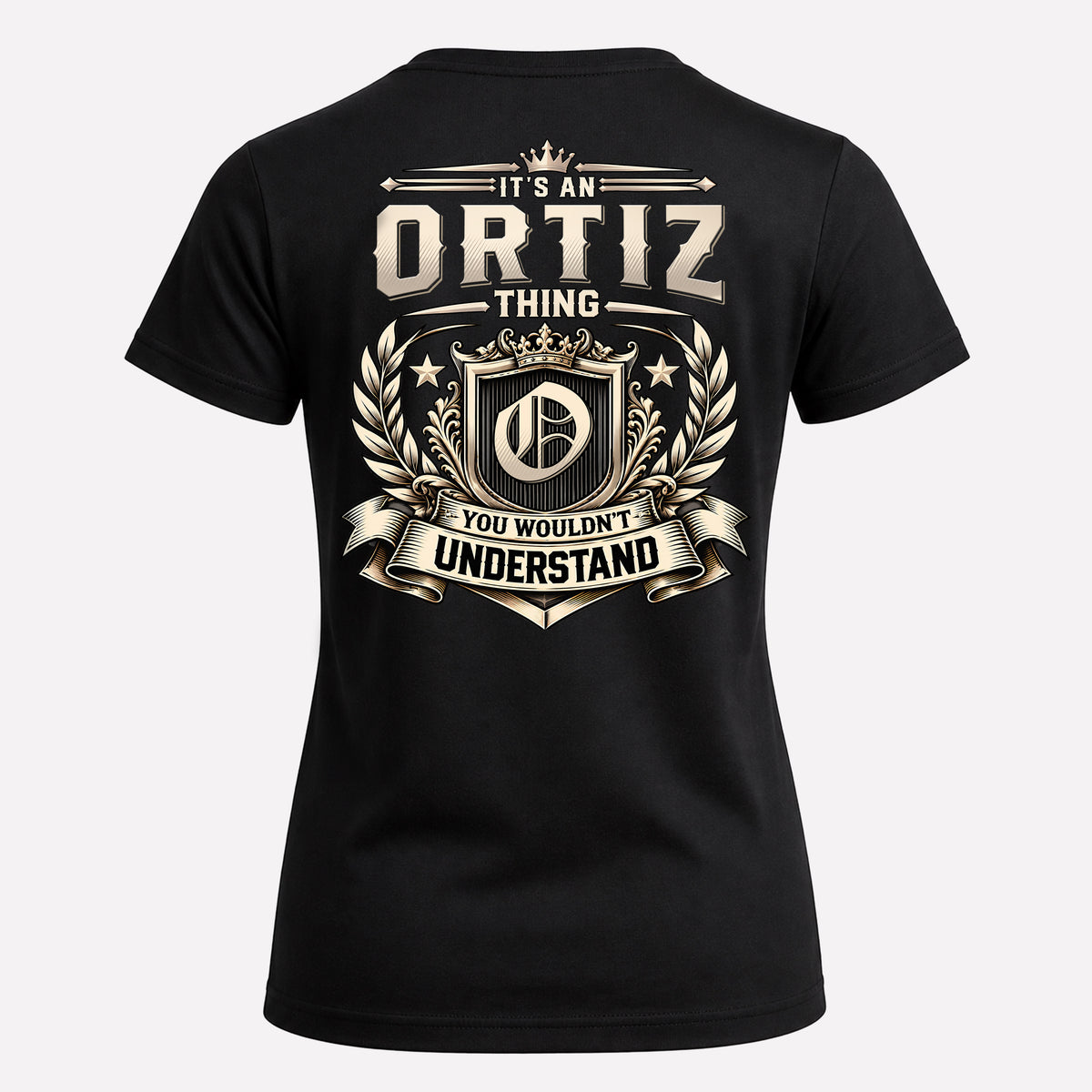 ORTIZ HH-F006 Thing Personalized Name T Shirt – You Wouldn’t Understand