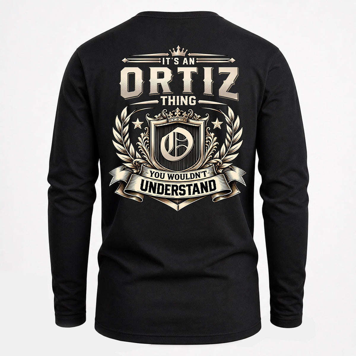 ORTIZ HH-F006 Thing Personalized Name T Shirt – You Wouldn’t Understand