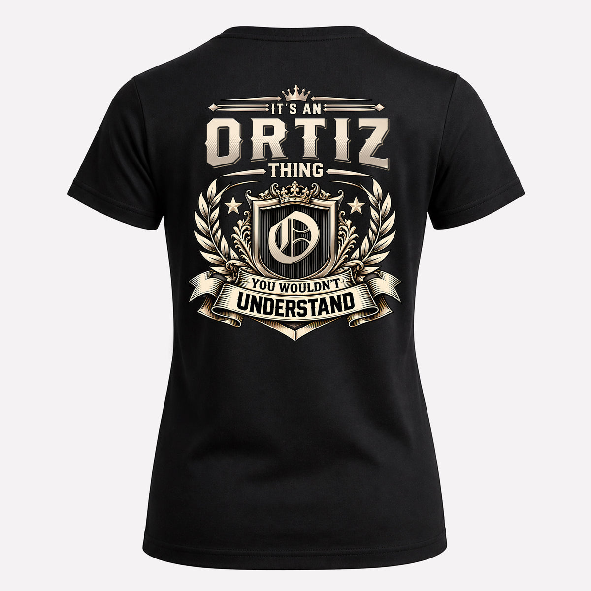 ORTIZ HH-F006 Thing Personalized Name T Shirt – You Wouldn’t Understand