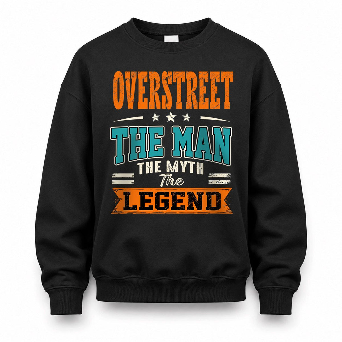 OVERSTREET HH F007 The Man The Myth The Legend Personalized Shirt – Gift for Men