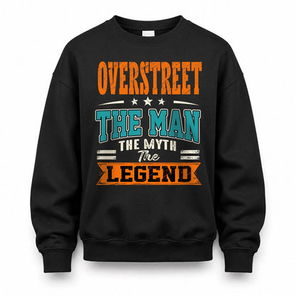 OVERSTREET HH F007 The Man The Myth The Legend Personalized Shirt – Gift for Men