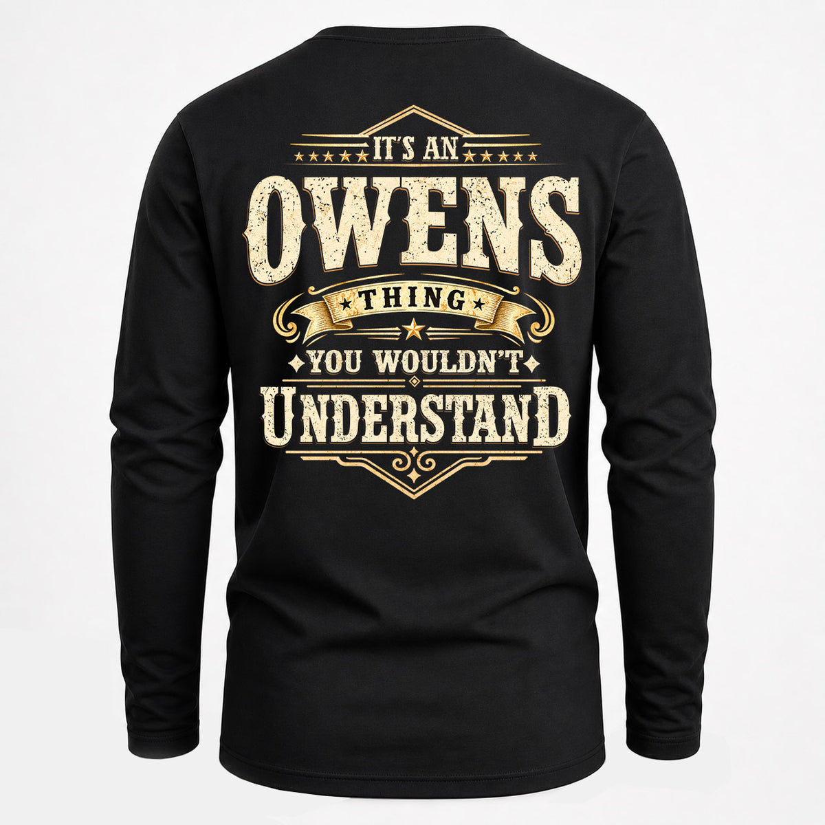 OWENS HH-F003–Personalized Name Quote Apparel “It’s an NAME Thing You Wouldn’t Understand”