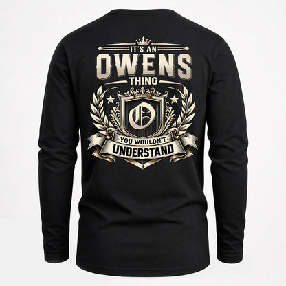 OWENS HH-F006 Thing Personalized Name T Shirt – You Wouldn’t Understand
