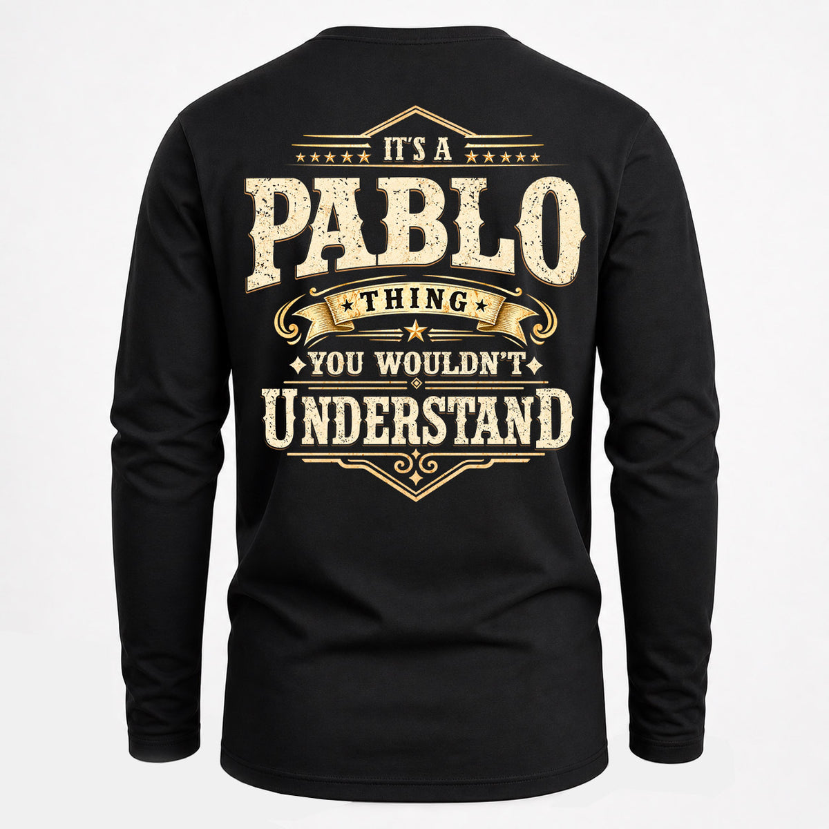 PABLO HH-F003–Personalized Name Quote Apparel “It’s an NAME Thing You Wouldn’t Understand”