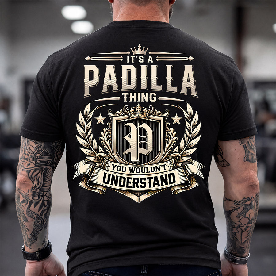 PADILLA HH-F006 Thing Personalized Name T Shirt – You Wouldn’t Understand