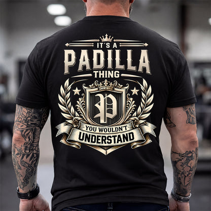 PADILLA HH-F006 Thing Personalized Name T Shirt – You Wouldn’t Understand