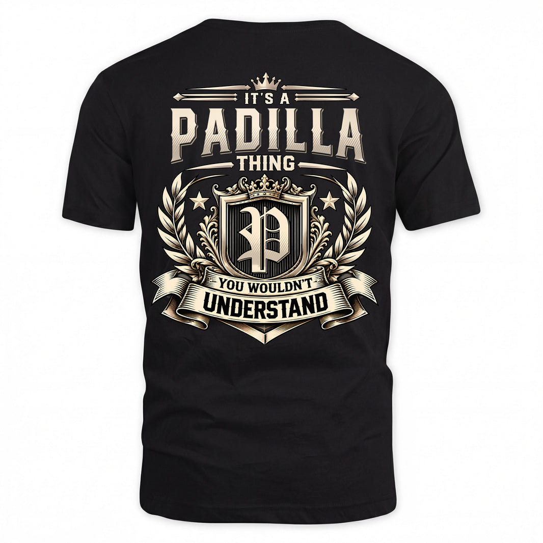 PADILLA HH-F006 Thing Personalized Name T Shirt – You Wouldn’t Understand