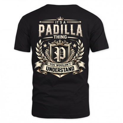 PADILLA HH-F006 Thing Personalized Name T Shirt – You Wouldn’t Understand