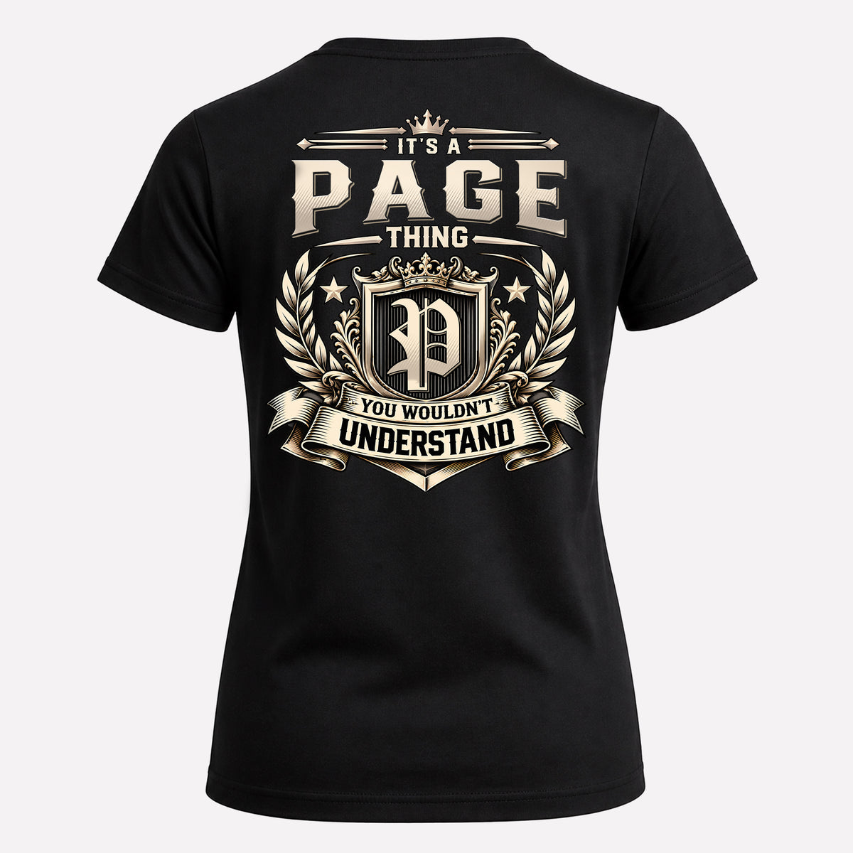 PAGE HH-F006 Thing Personalized Name T Shirt – You Wouldn’t Understand