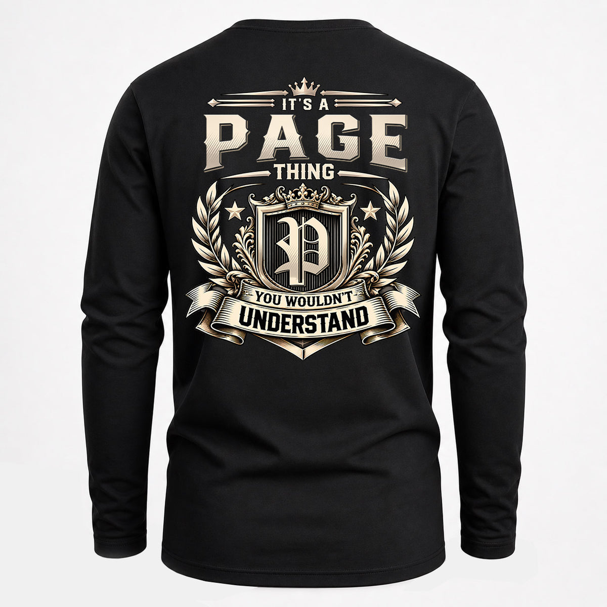 PAGE HH-F006 Thing Personalized Name T Shirt – You Wouldn’t Understand