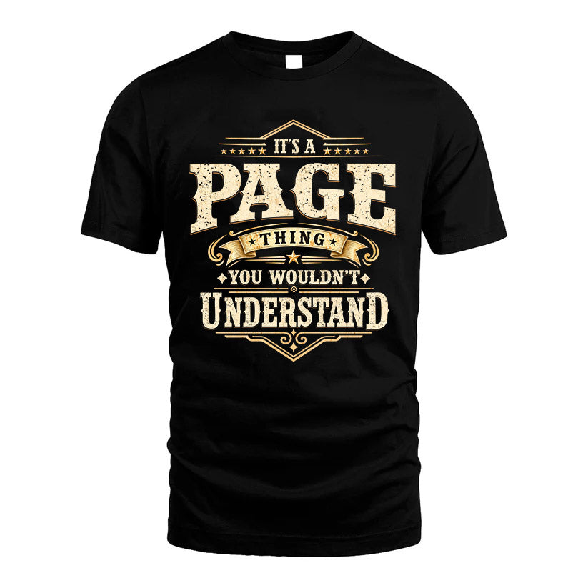 PAGE HH-F009–Personalized Name Quote Apparel “It’s an NAME Thing You Wouldn’t Understand”